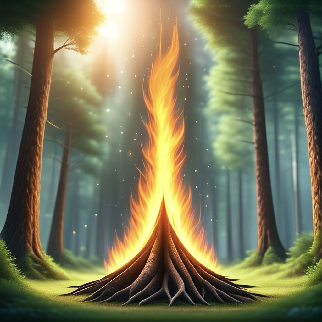 Forged in Flame, Carried by Wind, Guided by Stars, Rooted in Earth©️ by Felina Silver Copyright August 2025