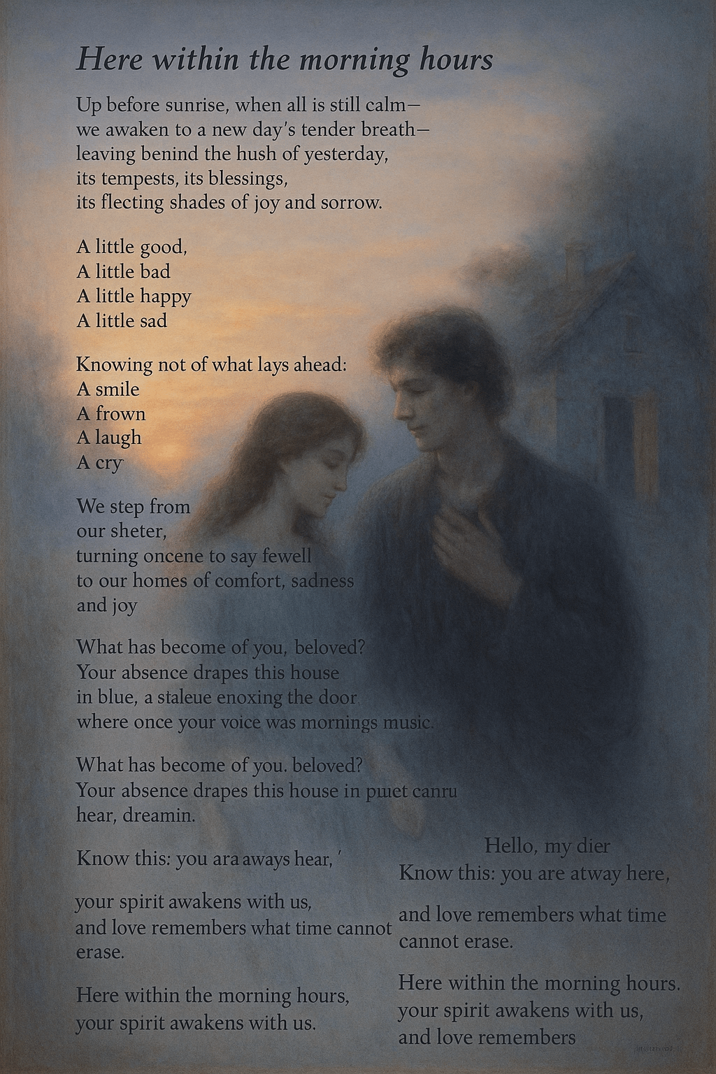 Here Within the Morning Hours © by Felina Silver (copyright&nbsp;2025)