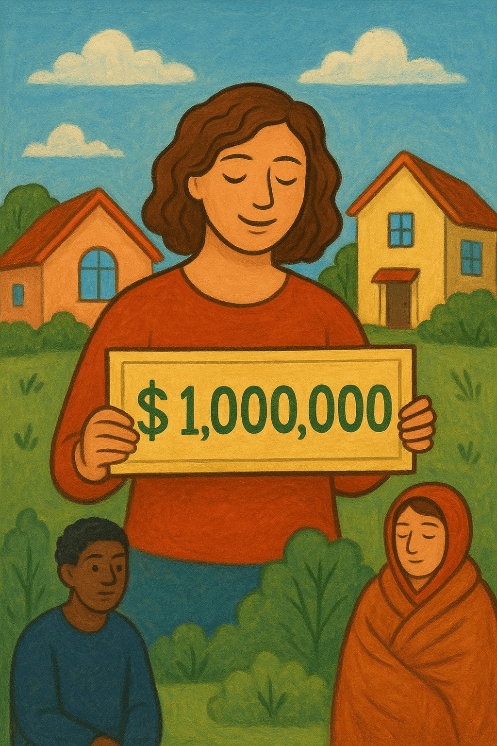 A Million Dollars, A Home for All©️🏡 by Felina Silver (copyright&nbsp;2025)